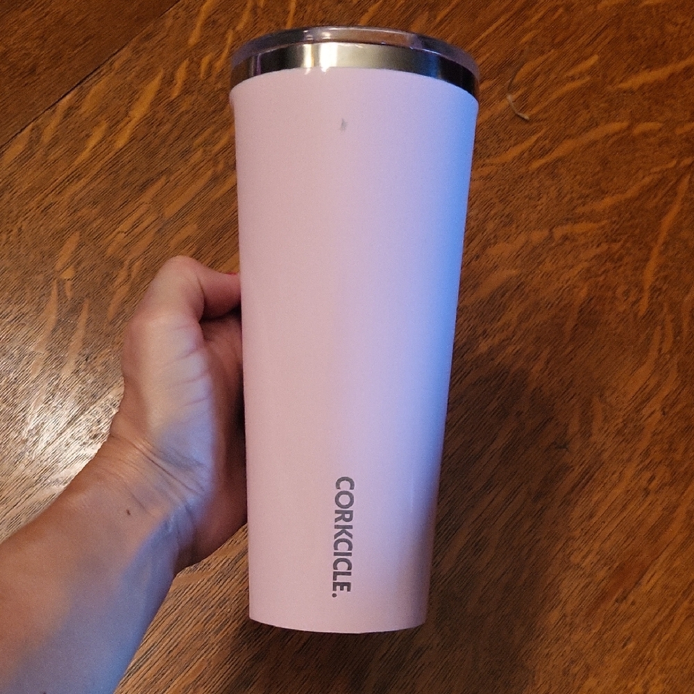 Corkcicle Light Pink Insulated Tumbler